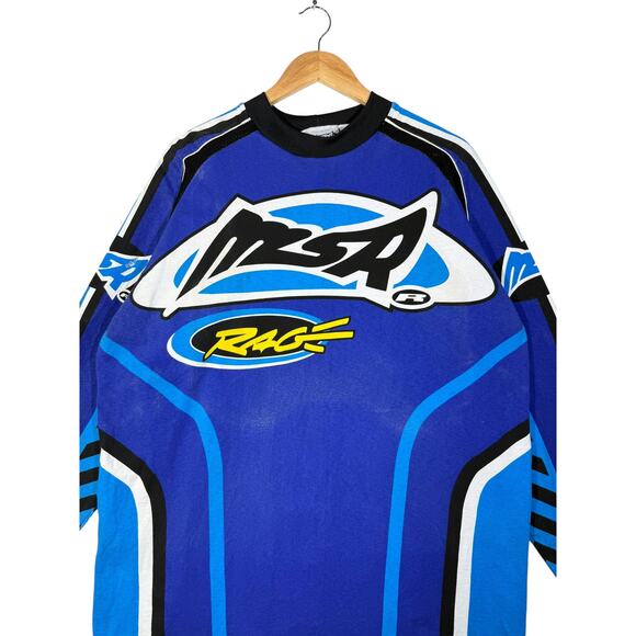 Vintage MSR Rage AOP BMX Long Sleeve XXL - Picture 2 of 7